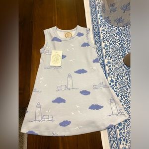 NWT Beaufort Bonnet TBBC Lighthouse Sleeveless Polly Play Dress 2T